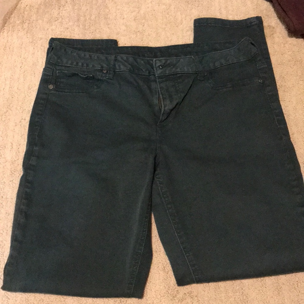Green jegging